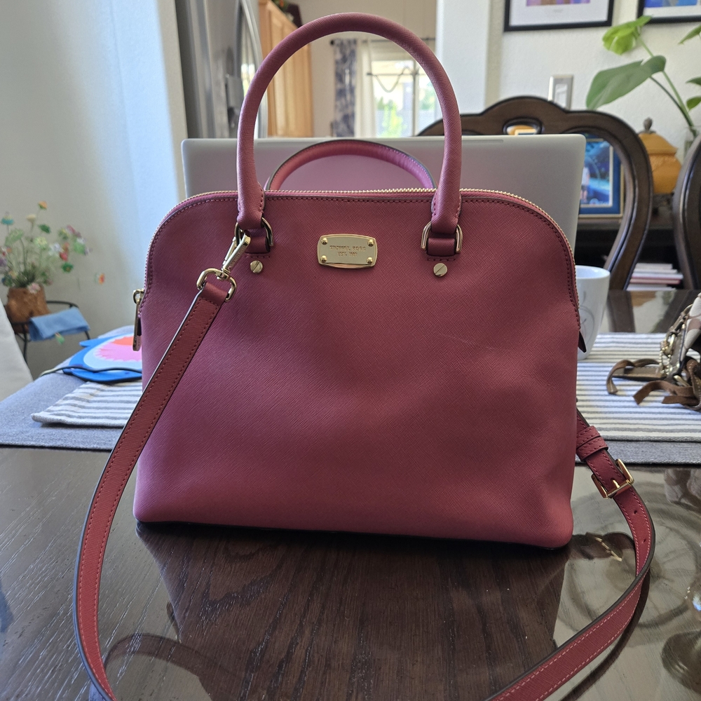 Michael Kors Raspberry Satchel